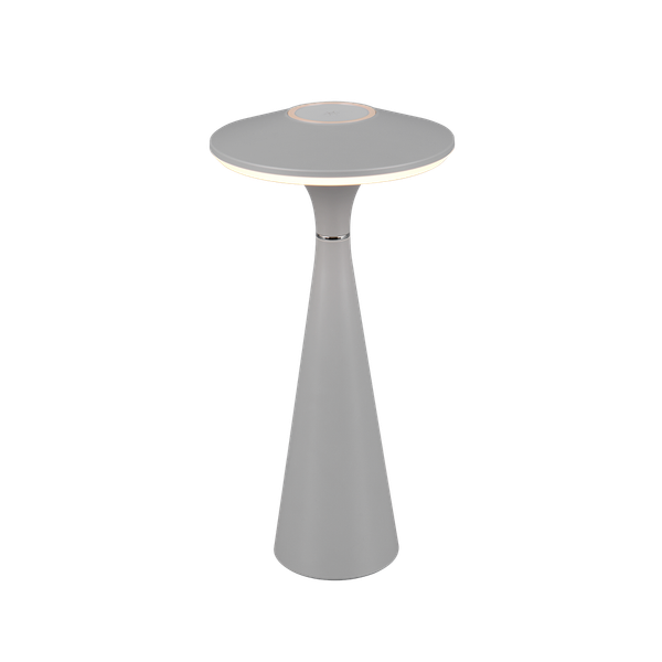 Torrez LED outdoor table lamp grey rechargeable image 1