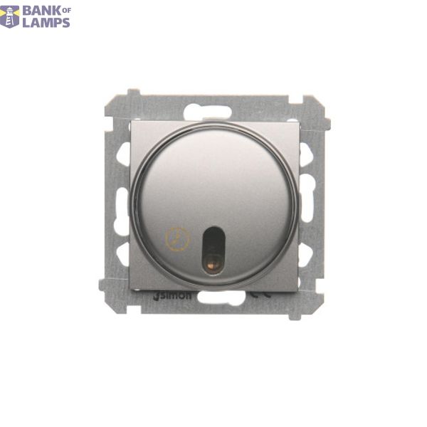 Time switch, Silver matt, metalic image 1
