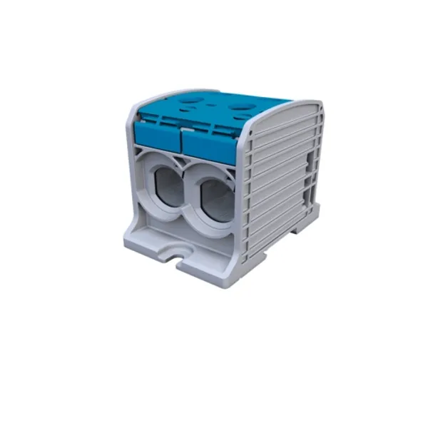 STB 185-2 Rail-mounted terminal block Al/Cu 87820 SIMBLOCK blue image 2