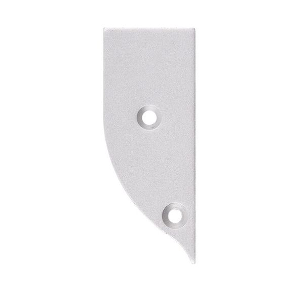 Terminal for NC without hole, silver color, 1 pc image 1