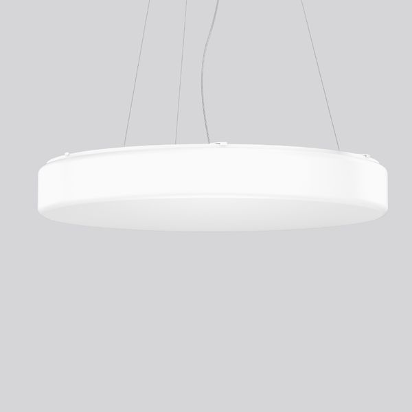 Flat Polymero Kreis XXL, 100 W, 11300 lm, 840, white, DALI Pendant lum image 1