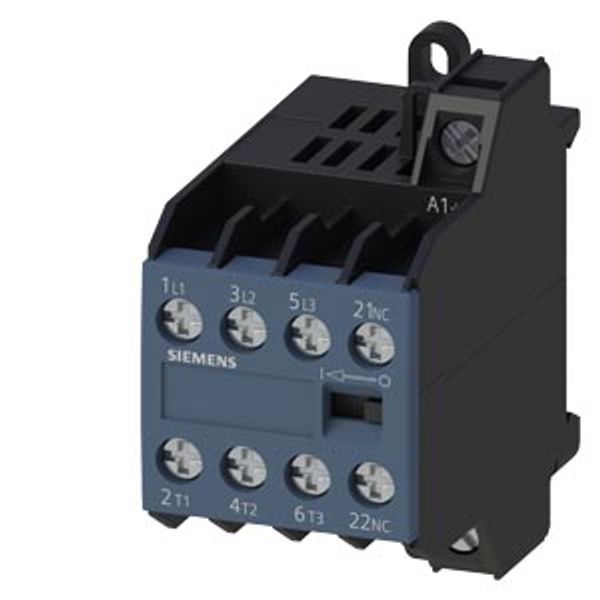 Motor contactor EKS 3 NO + 1 NC AC operation 24 V AC, 45-4 image 1