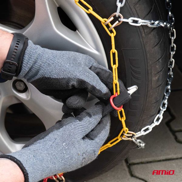 Snow Chains 12mm KN-120 AMIO-02117 image 1