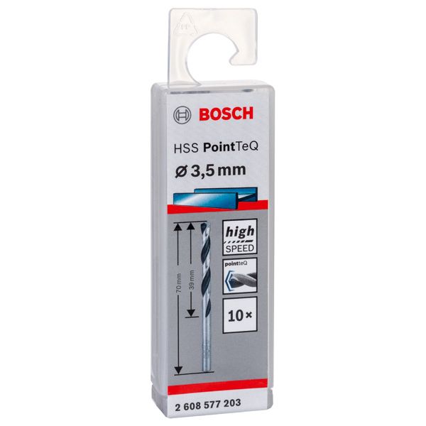 HSS Twist Drill Bit PointTeQ 3.5mm 10 pcs. image 1