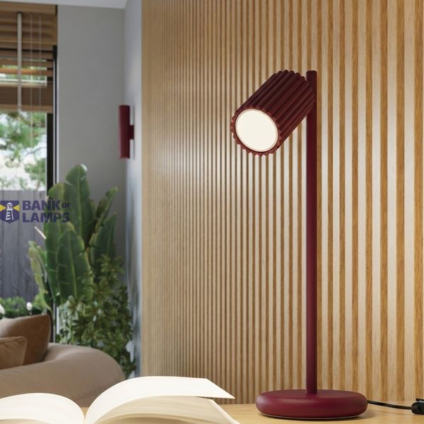 Wall lamp KARBON 20 burgundy image 5