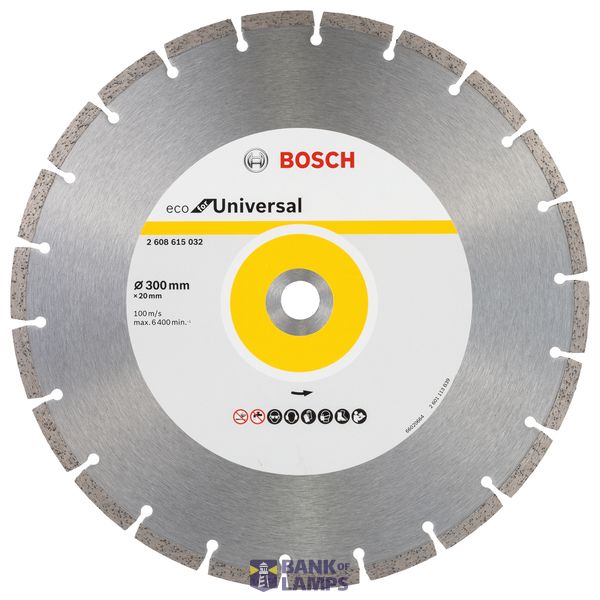 Diamond Cutting Disc ECO For Universal 180x22.23x2.2x7 image 1