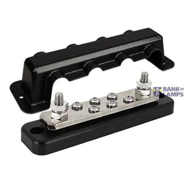 Victron Energy Power distribution systems Busbar 250A 2P with 6 screws +cover image 1