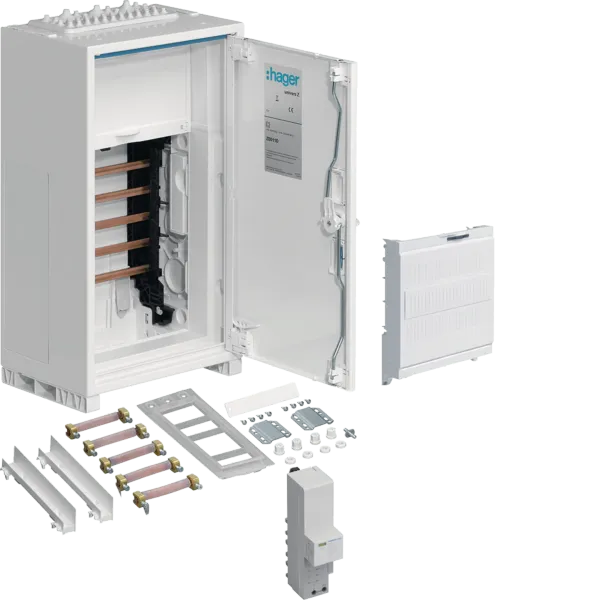 HAG ZB011D connection cabinet unsurfaced Z side with SPA 301Z and connection material. image 1