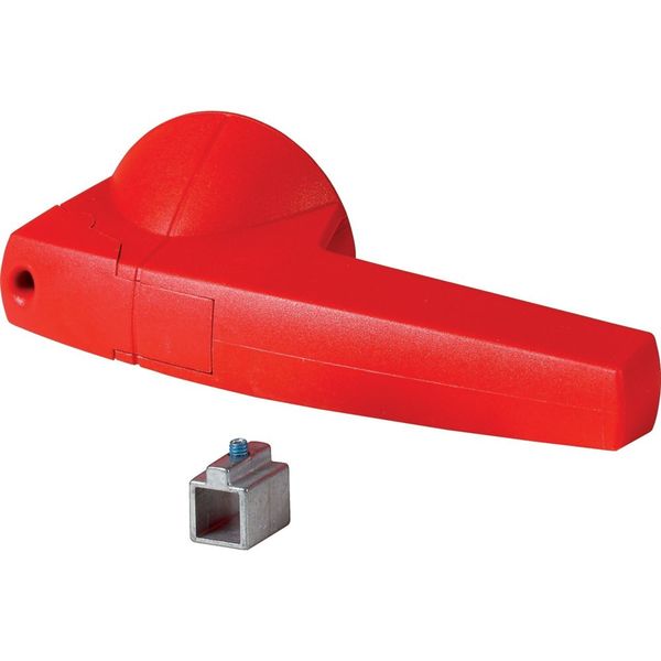 K2SAR Rotary handle, 6mm, direct mounting, red image 4