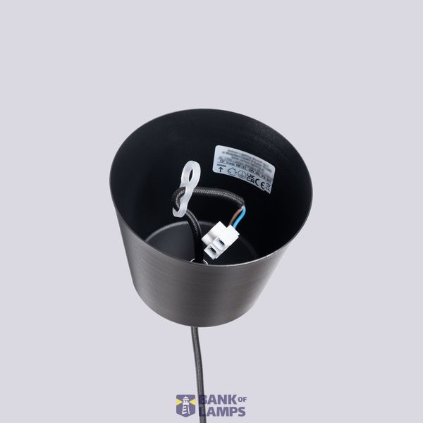 Pendant lamp BILO black image 5