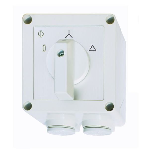 Star-triangle-switch 25A in plastic case image 1