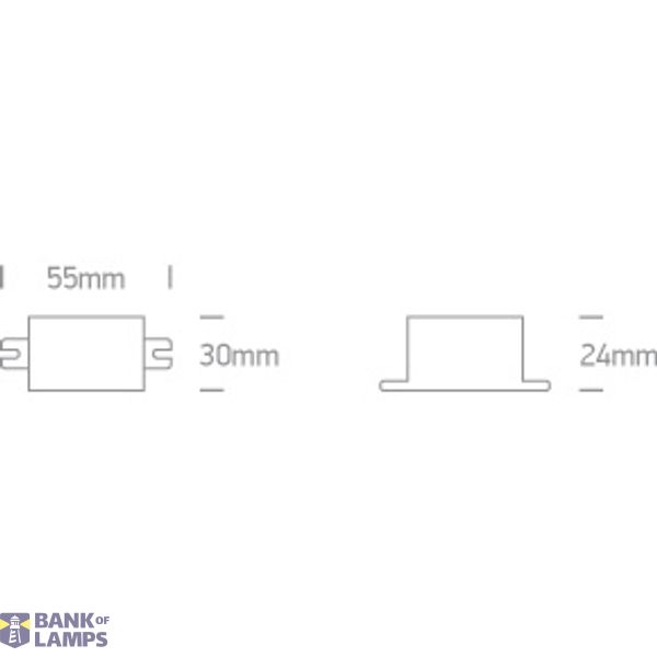 DIMMABLE DRIVER 350mA 2-4W IP66 230V image 2