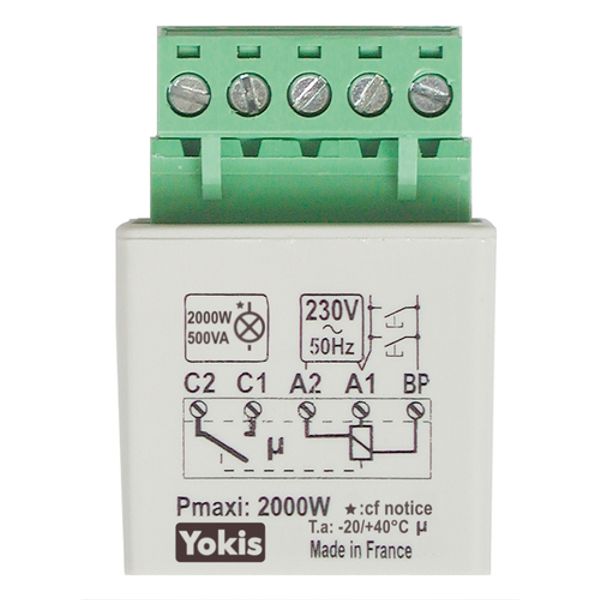 Converter for shutter central control (MVR500E) with permanent contact image 1