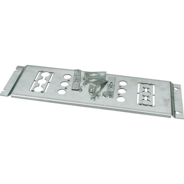XMN230604M Mounting plate, +mounting kit, for NZM2, horizontal, 3p, HxW=150x425mm image 5