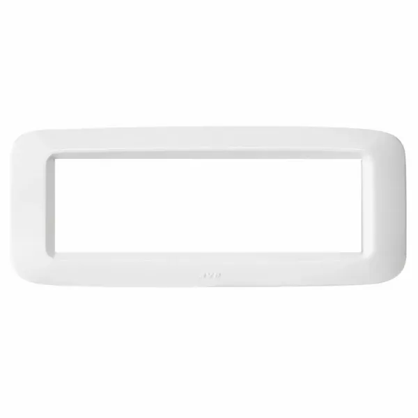 YES MOULDED FR.PLATE 6M. BANQ.WHITE image 1