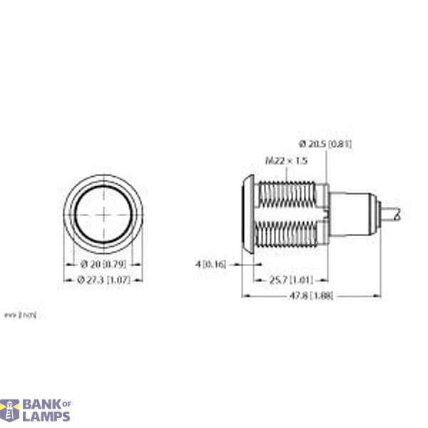 Pick-to-Light Placement Sensor   S22ALTSRGB7QP image 1