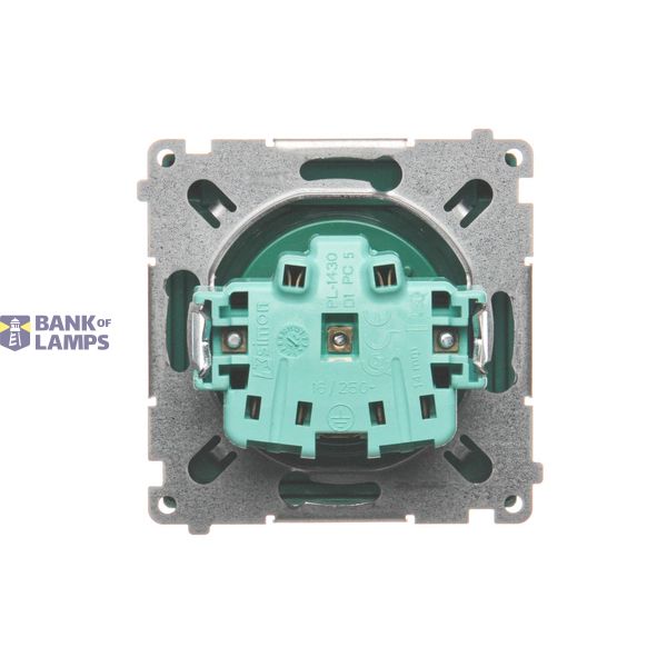 Double fiber optic sockets, white image 1