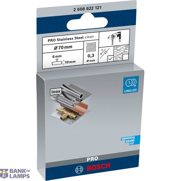 Wire Wheel Crimped 70x0.3 mm Stainless image 2