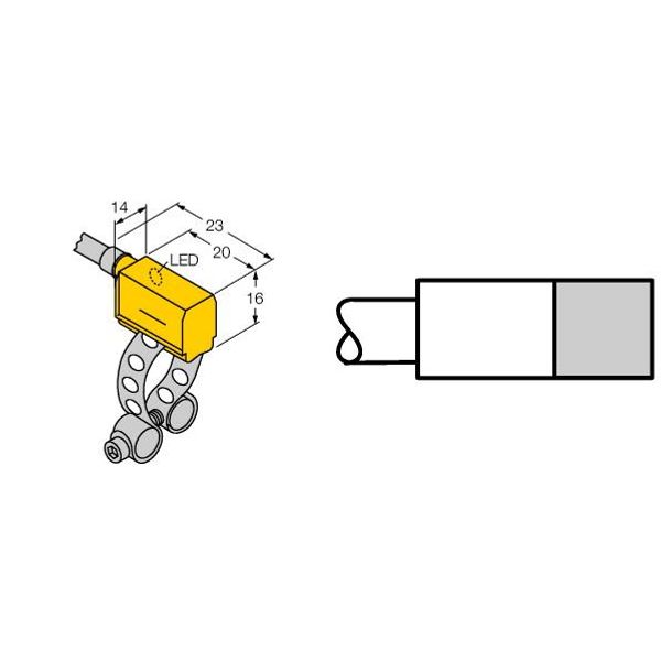 Magnetic Field Sensor For Pneumatic Cylinders   BIM-PST-AN6X image 1