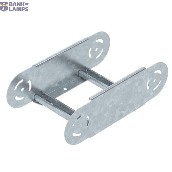 Adjustable bend element for cable ladder 110x200 Steel Hot-dip galvani image 1