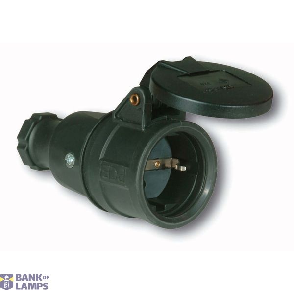 Rubber socket 16A 230V SCH image 1