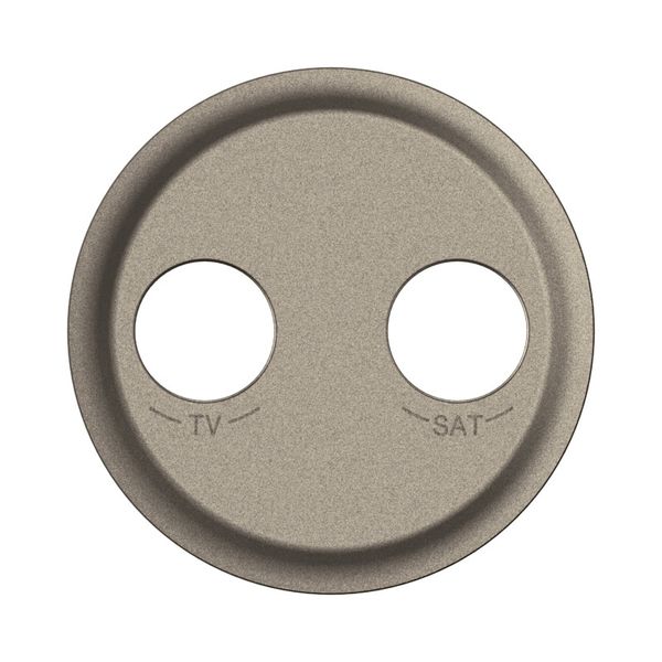 TV SAT SOCKET ROCKER TITANIUM image 4