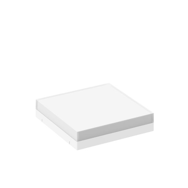 Replacement glass, moulded glass L 300 B 300 H 67 colour: white image 1