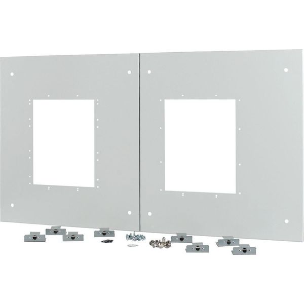 XTMP2IX16FC-H550W1000 Front panel for 2x IZMX16, fixed mounting, HxW=550x1000mm image 4