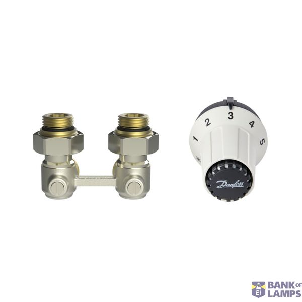 Sensor set, Contents of set: 2-elements, RAS-CK, M30x1.5, RLV-KB, 0.5", Angle image 1