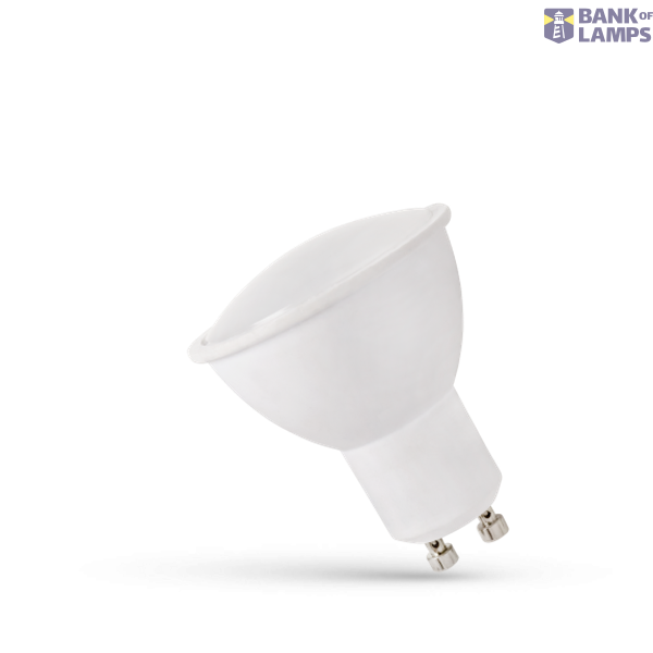 LED GU10 230V 3W=10W 1LED 45 DEGREES WW SPECTRUM image 1