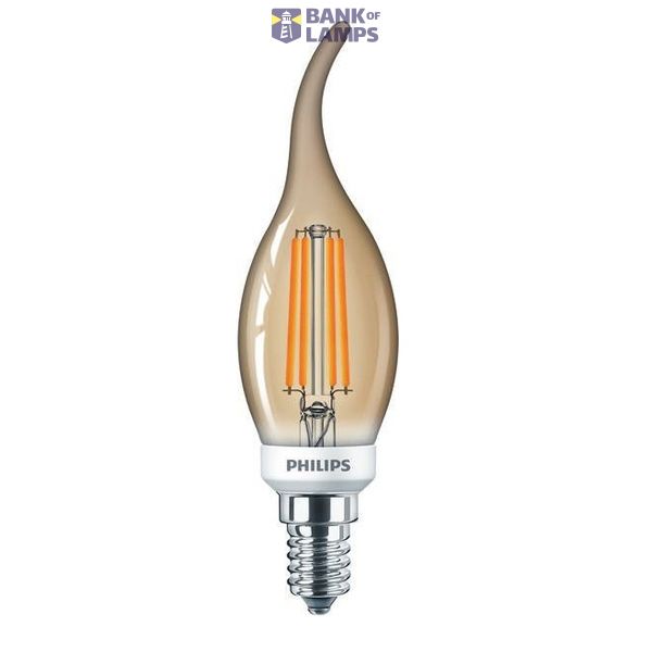 CLA LEDCandle D 5-32W BA35 E14 822 GOLD image 1