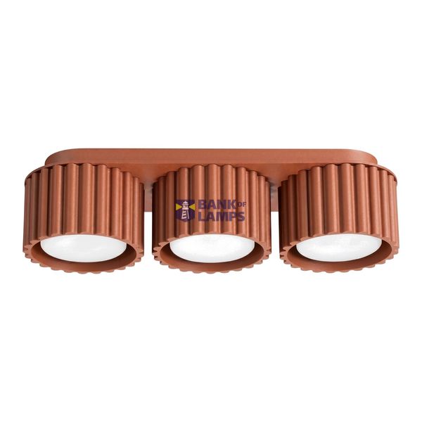 Ceiling lamp AURA 3 red ochre Gx53 image 6