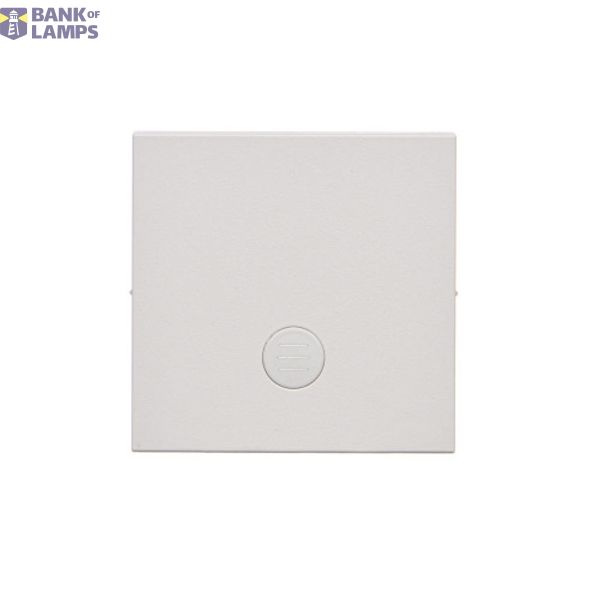 Single button for switches and push buttons, light gray matt image 1