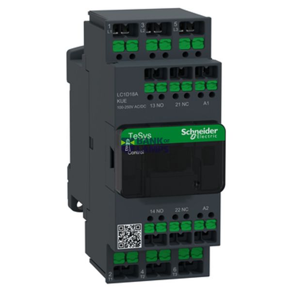 CTR Deca 18A 3P 100-250V AC/DC Snap-in image 2