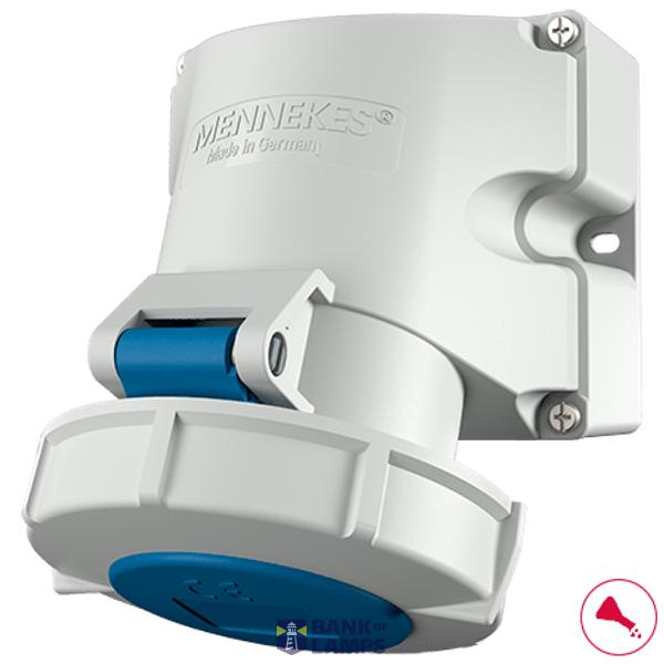 Wall mounted recept. 32A7p9h 230V IP67 image 1