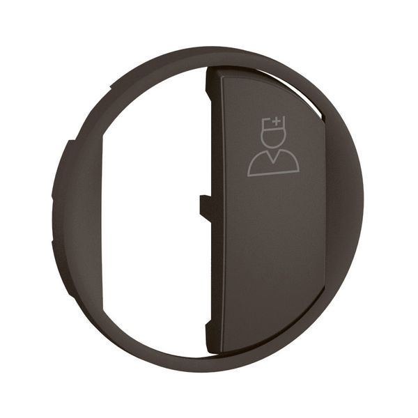 COVER FOR SANITARY CALL BUTTON CELIANE BLACK image 3