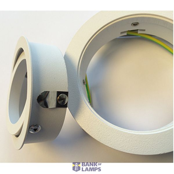 WHITE GU10 10W LEAF SPRINGS image 4
