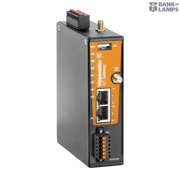 IoT Gateway wireless, Fast Ethernet, IP20, -20 °C...60 °C image 1