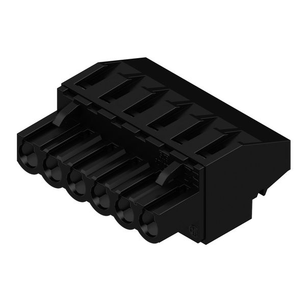 PCB plug-in connector, female plug, 5.00 mm, Number of poles: 6, 270°, Clamping yoke connection, Clamping range, max. : 4 mm², Box image 2