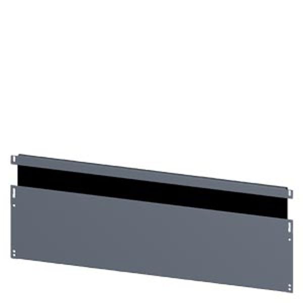 SIVACON, floor, with cable entry, IPXX, D: 500 mm, W: 1000 mm, zinc-plated image 1