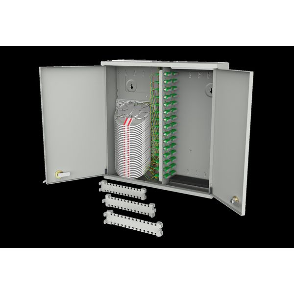 OpDAT Wall-mounted distributor M 30xLC-Q APC OS2(ceramic, green) image 2