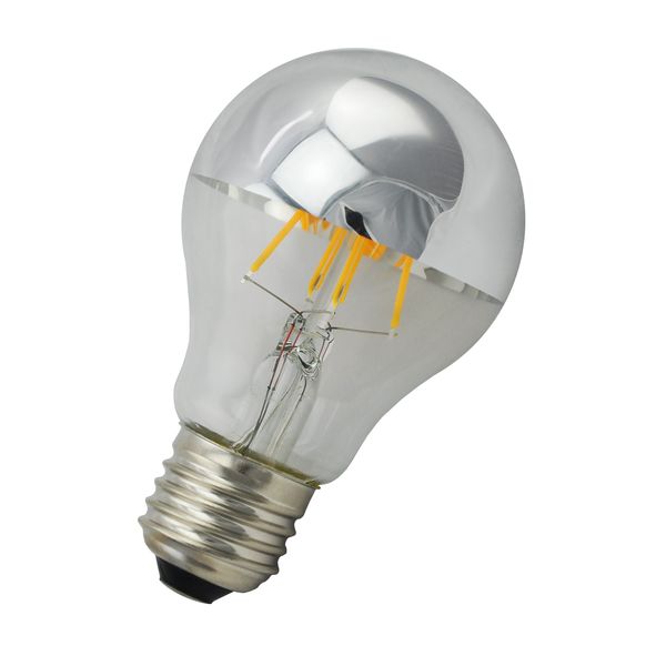 LED Filament A60 E27 240V 4W 2700K TM Silver DIM image 1
