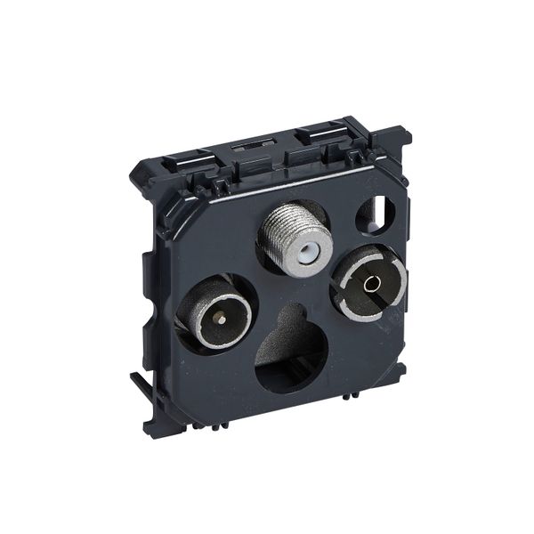 TV-R-SAT TERMINAL SOCKET OUTLET 10 DB image 3