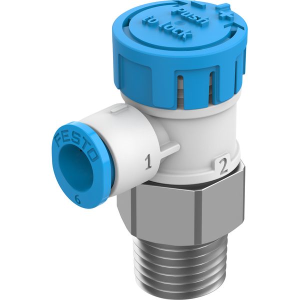 VFOE-LE-T-R14-Q6 One-way flow control valve image 1