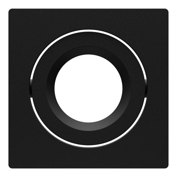 SP CBO IP65/5X RING ADJ SQUARE BK LEDV image 1