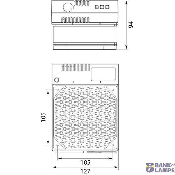 Compact heater with fan WEG160 image 1