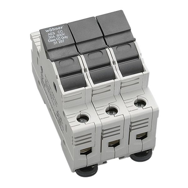 Holder for cylindrical fuses 30 A / 600 V (The price is shown without markup on metals. Request a quote for accurate information) image 1