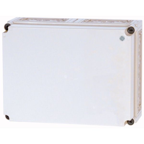 CI45E-200-RAL7035 Insulated enclosure, +knockouts, RAL7035, HxWxD=500x375x225mm image 1