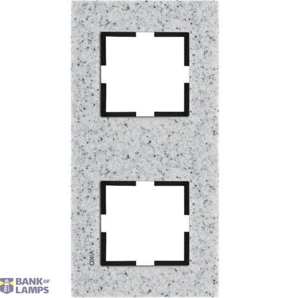 Novella Accessory Corian - Dusk Two Gang Frame image 1