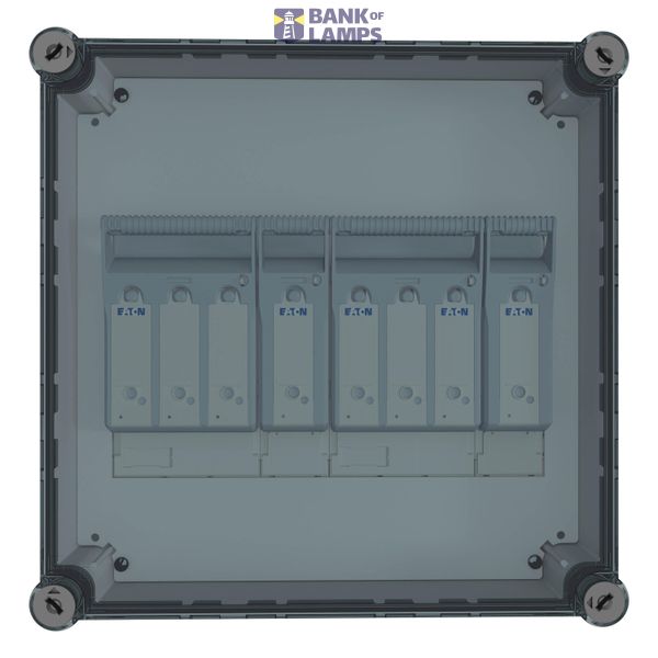 NH individual enclosure 2x XNH00, 3-pole+1-pole, incl. finger-protecti image 6